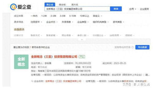 海南三亞出現(xiàn)4家空前巨額投資公司,注冊(cè)資本都是9500億歐元