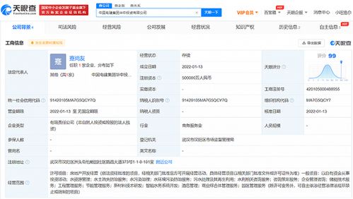 中國(guó)電建集團(tuán)成立華中投資公司,注冊(cè)資本50億